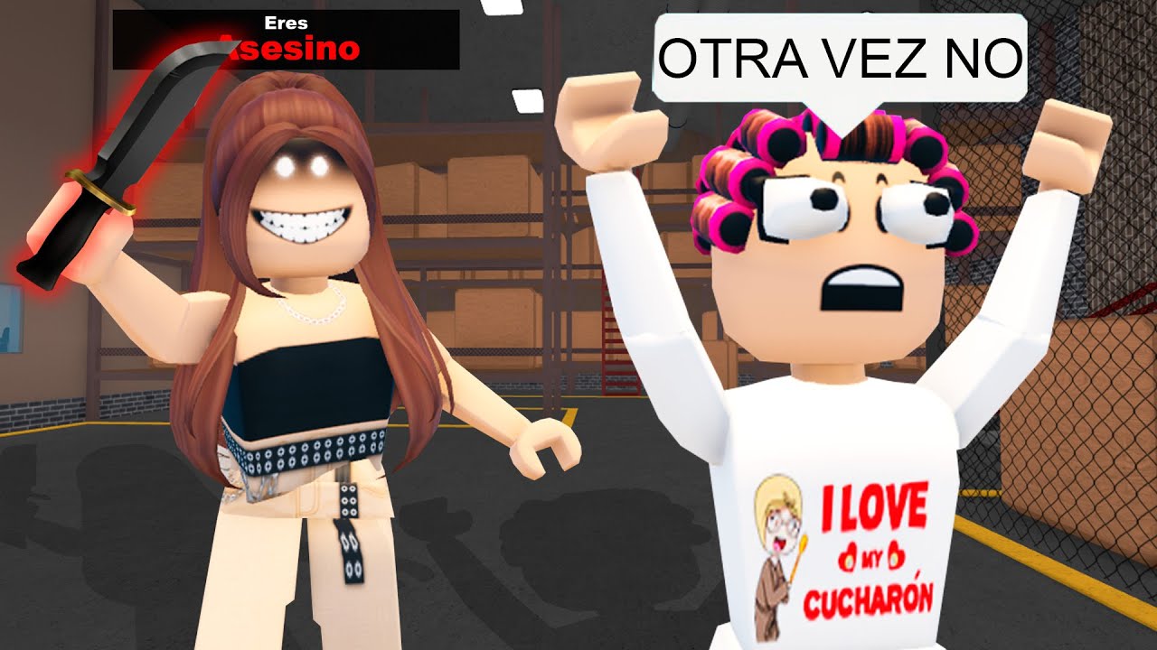 MURDER MYSTERY PERO SOY SIEMPRE LA ASESINA EN ROBLOX 🔪😨