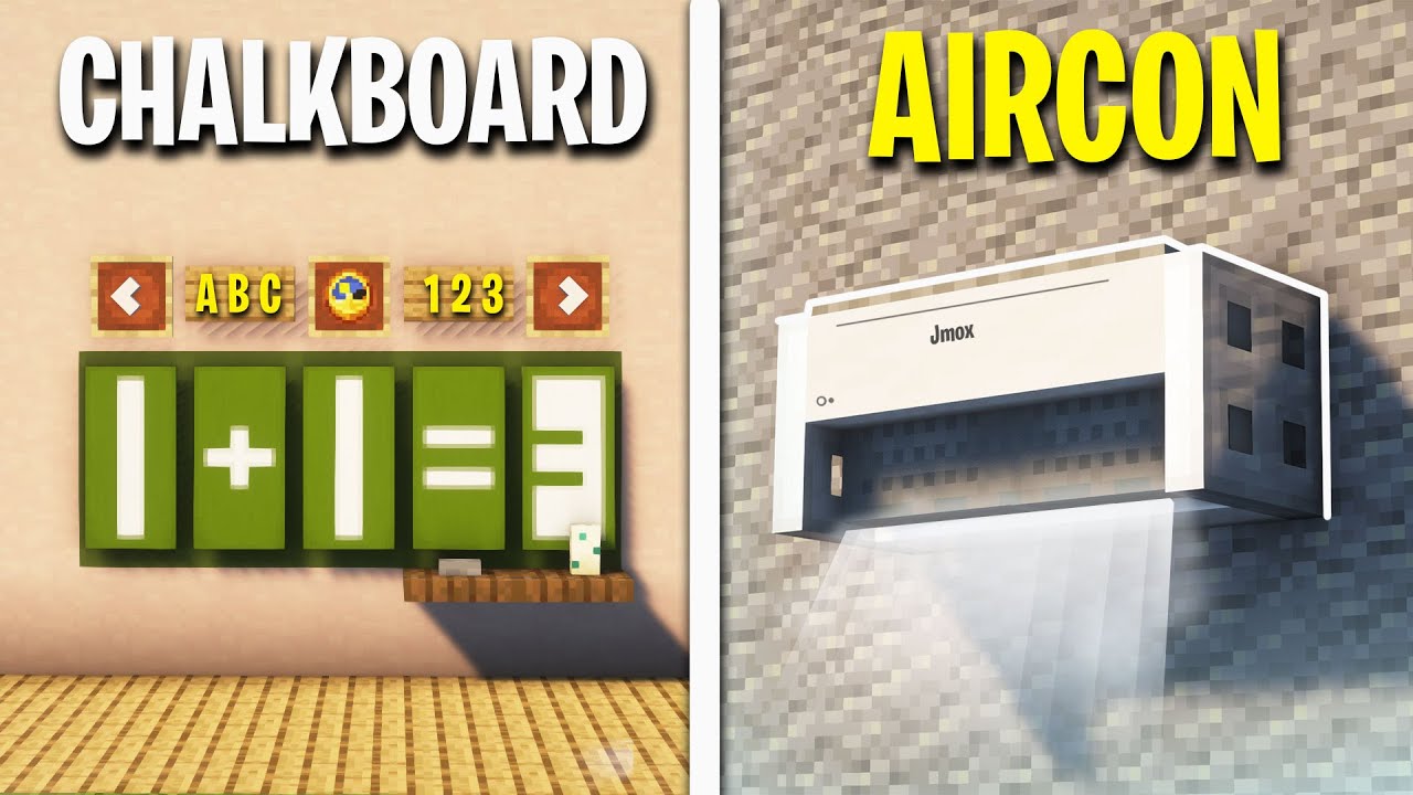 12 School Build Hacks and Ideas in Minecraft