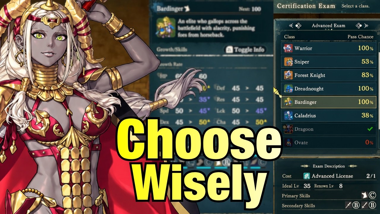 Fire Emblem: Fortune's Weave CLASS GUIDE