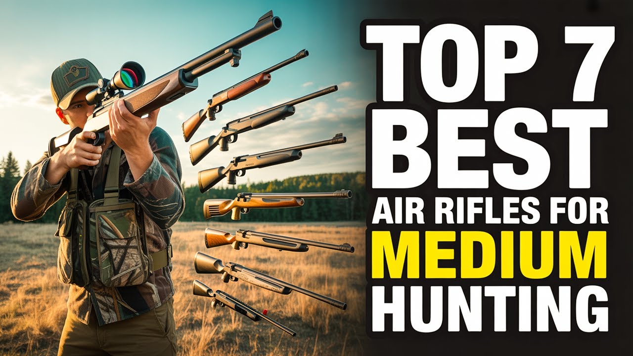 Top 7 Best Air Rifles for Hunting Medium Game 2026!🔥🔥