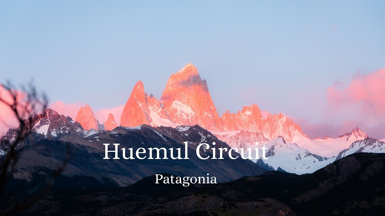 Hiking 75 km on Huemul Circuit in Patagonia