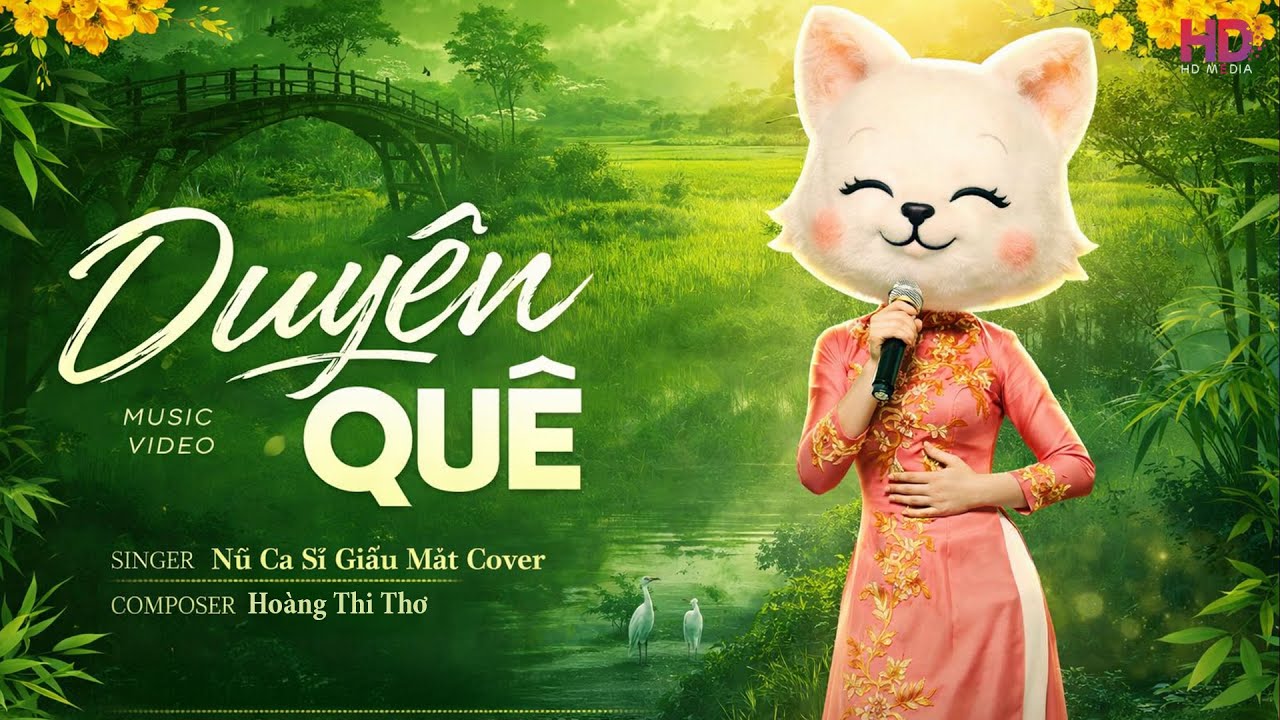 Duyên Quê - Nữ Ca Sĩ Giấu Mặt Cover | Nhạc Dân Ca Trữ Tình Quê Hương Yêu Thích Nhất