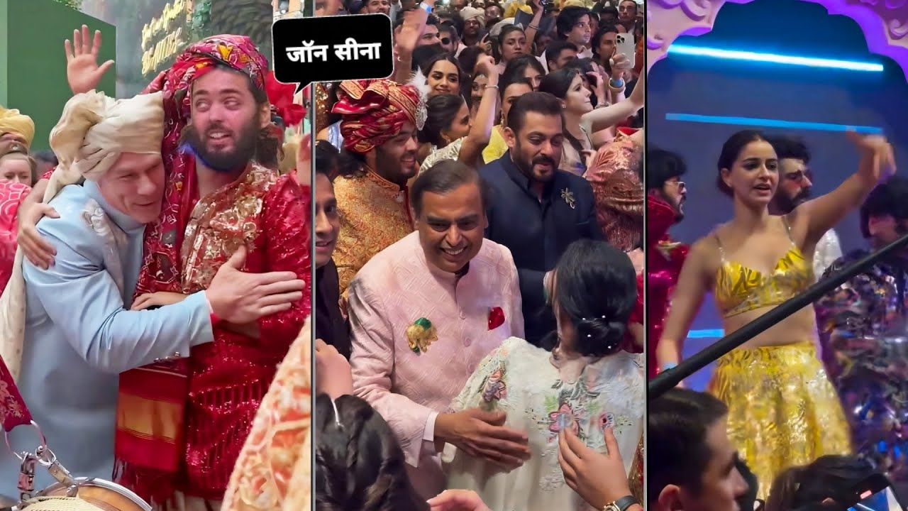 Bollywood Celebrities Craziest Bharati Dance At Anant Ambani Radhika Merchant Wedding Inside Video