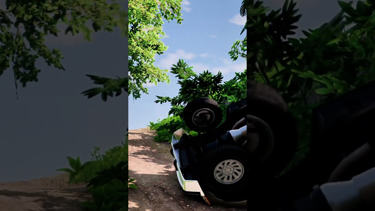 Realistic Highway Car Crashes #7 - Exceeding Speed Limits