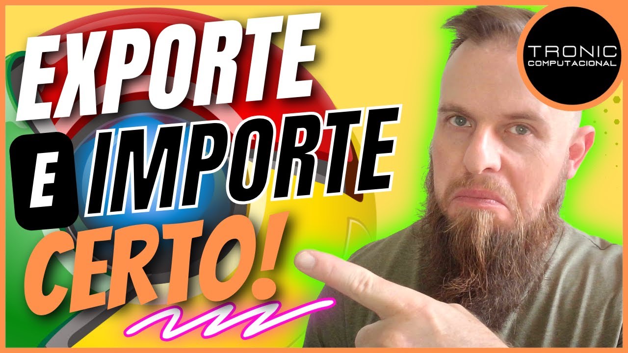 Saiba como EXPORTAR e IMPORTAR FAVORITOS e SENHAS no Google Chrome!