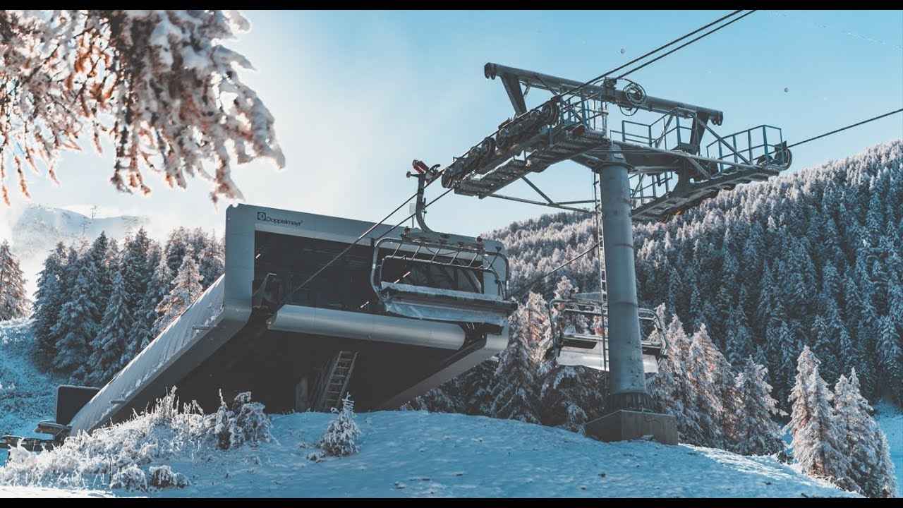 Les Orres - Nouveau TSD de Prébois et front de neige de Bois Méan