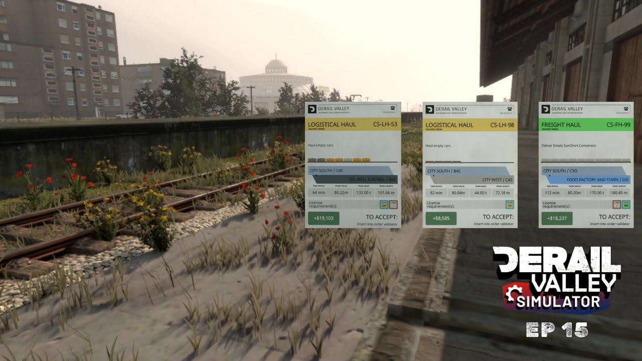 COLLECTING KEYS AND THREE JOBS | DERAIL VALLEY