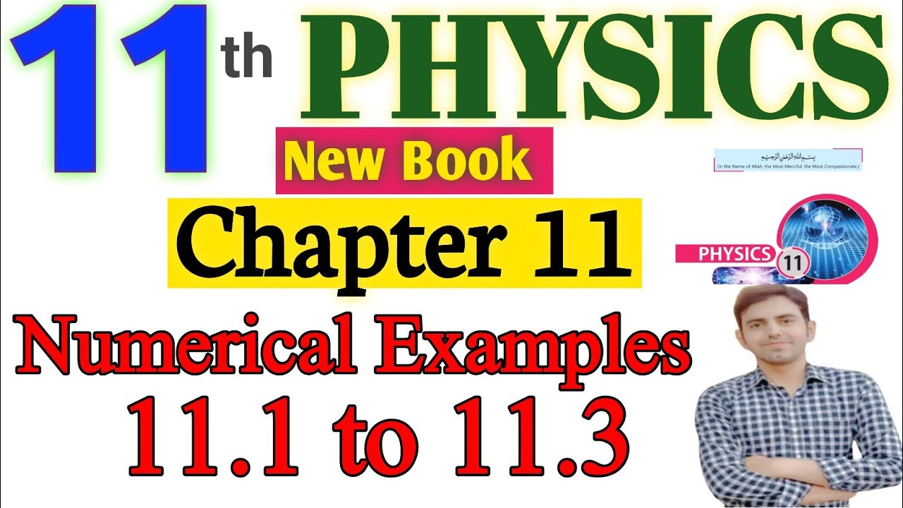 11th class Physics Chapter 11 Numerical Examples Solved | 11th Physics unit 11 Examples