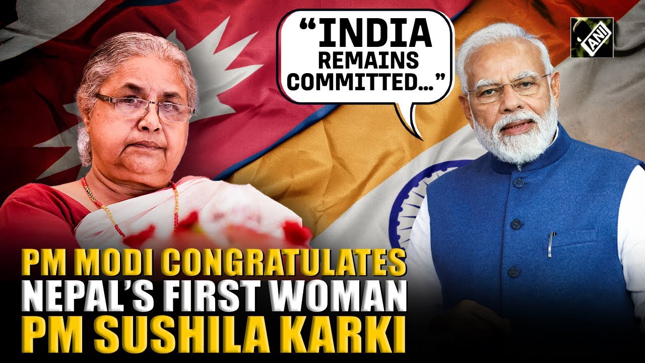 PM Modi congratulates Sushila Karki as she makes history, becomes Nepal’s first female PM