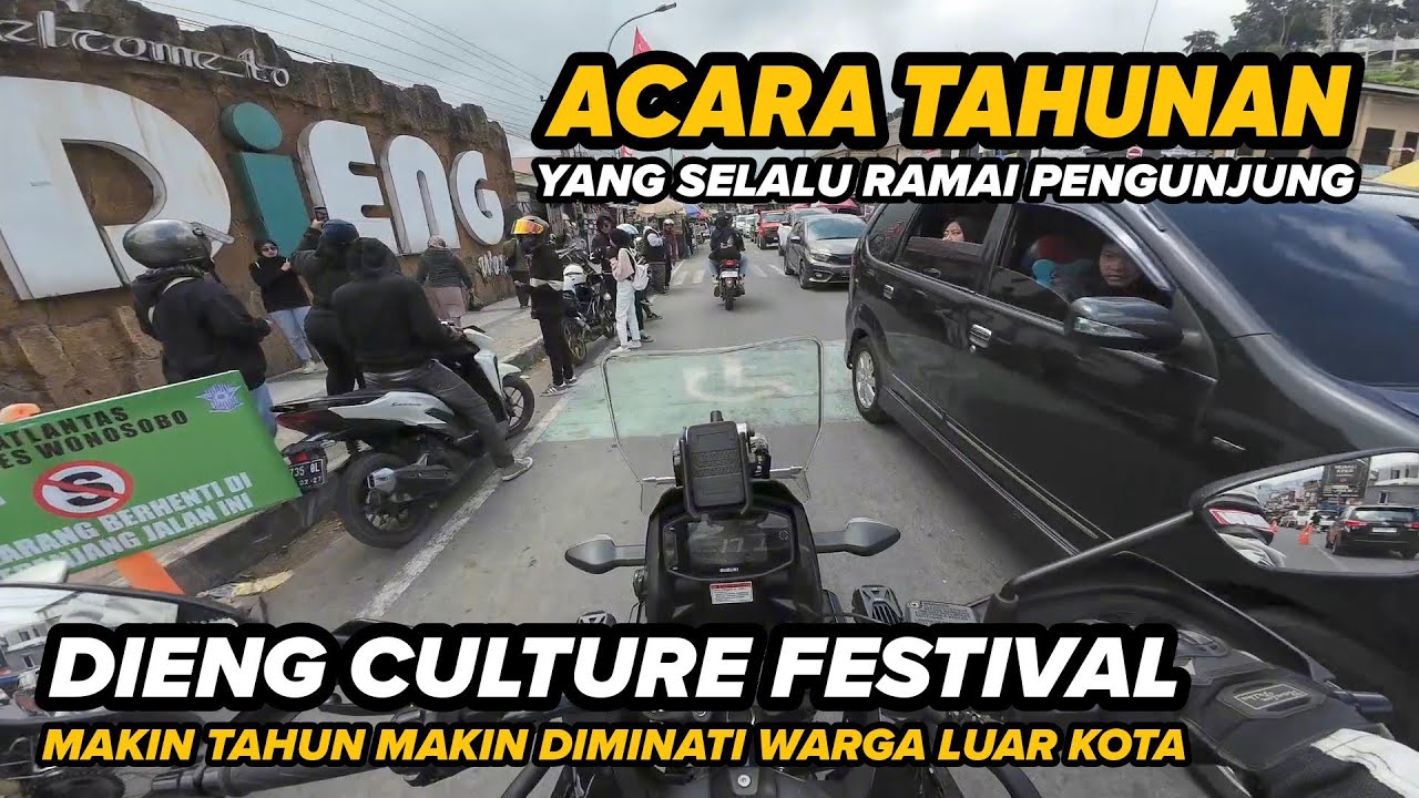 Suasana Dieng Saat Ada DCF / Dieng Culture Festival
