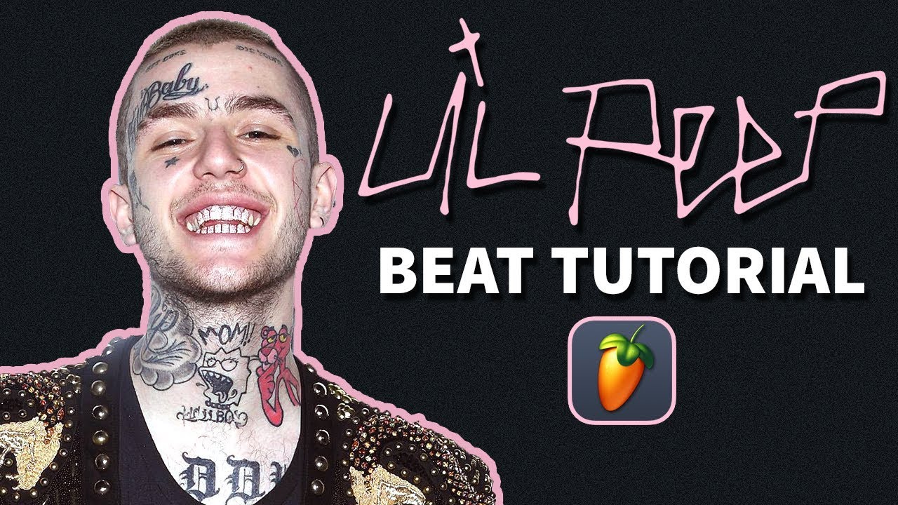 LIL PEEP GUITAR BEAT TUTORIAL | FL STUDIO 12