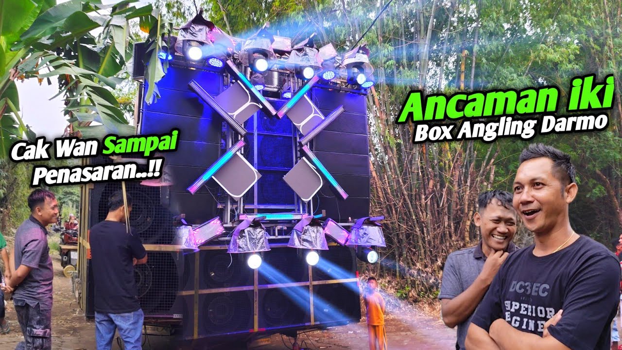 Cak Wan Riswanda Penasaran Suaranya Box Angling Darmo Black Ban Begini Reaksinya..!!