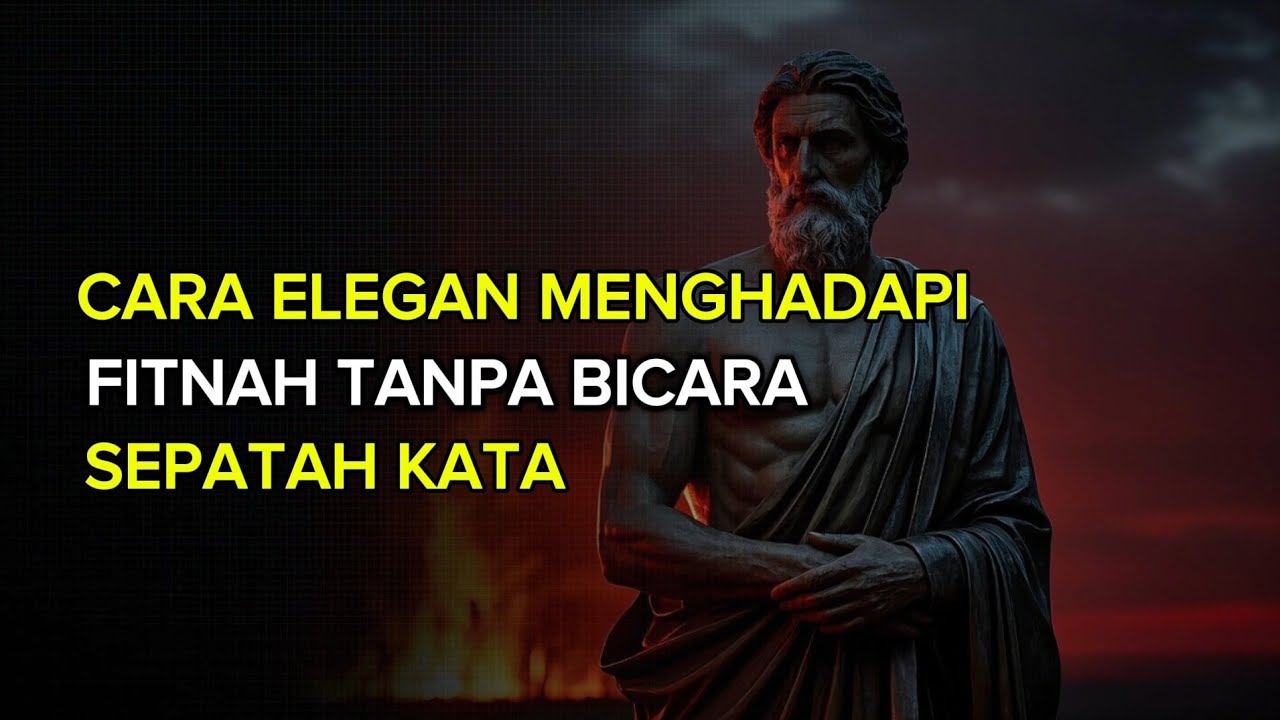 Kenapa Diam Adalah Senjata Terbaik Saat Difitnah | Filsafat Stoikisme