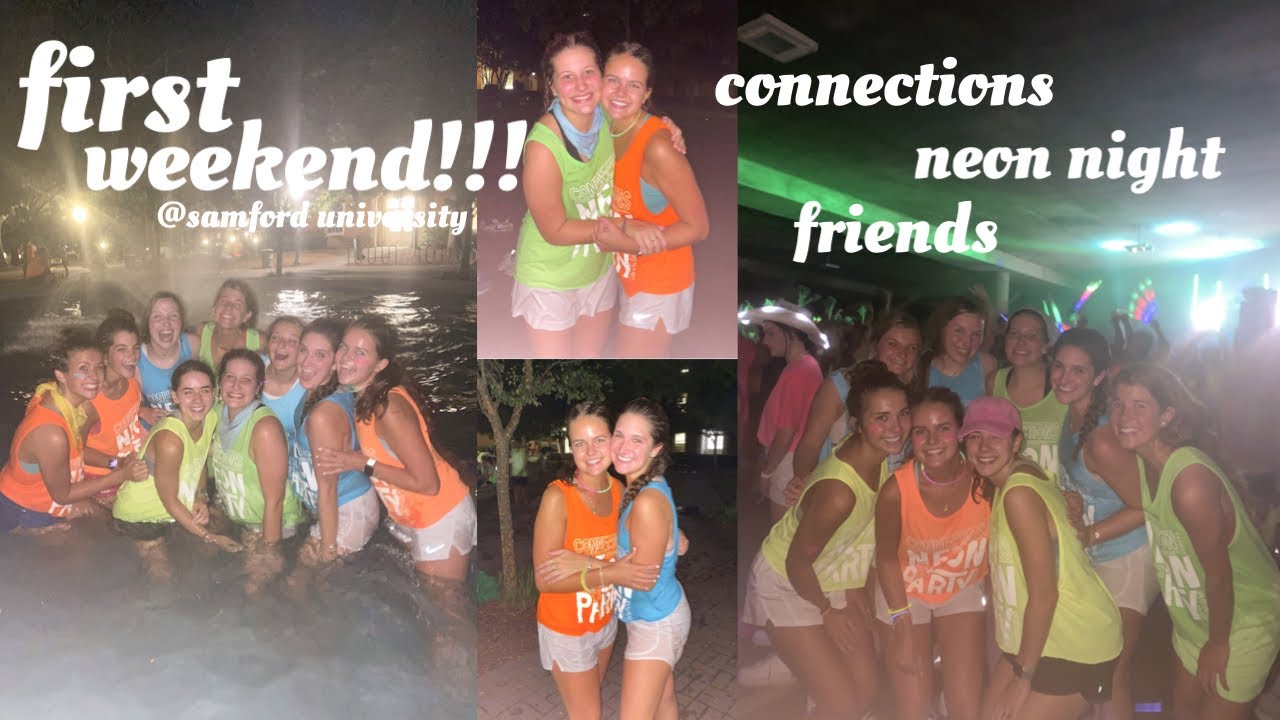 first weekend at college!!!// Samford University connections weekend