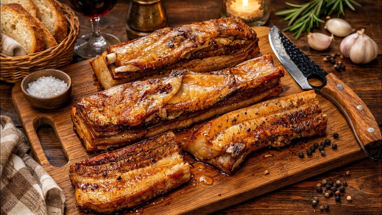 Dieses Schweinefleisch aus dem Ofen schmilzt im Mund! Einfaches Rezept