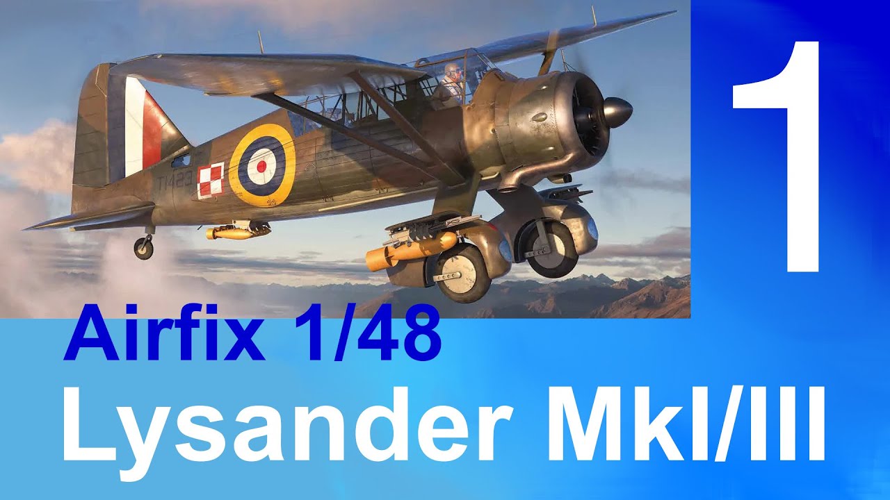 Airfix new tool 1/48 Westland Lysander I/III