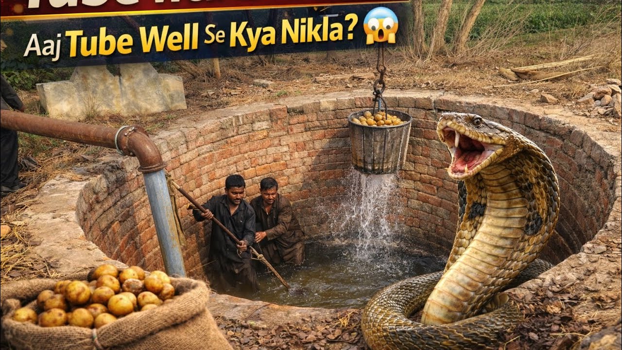 Aaj hum Nae Aapna Tube Well Sai Kya Full Funny and Dangerous Vlog