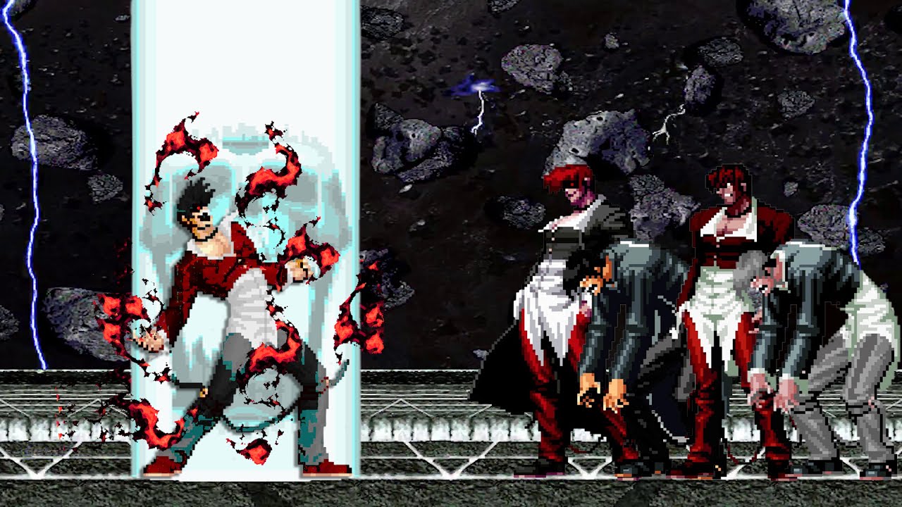 [KOF Mugen] Samael vs Orochi Iori Team