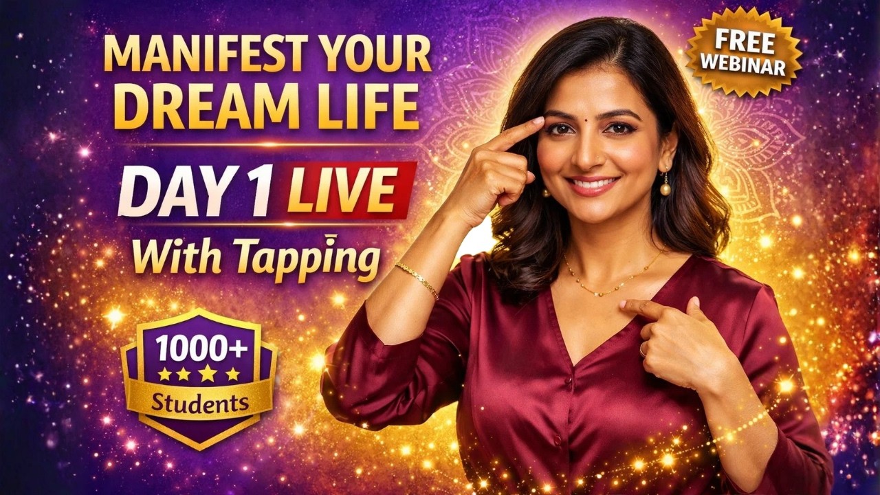 Stop Blocking Your Dreams! Manifest Anything with EFT Tapping | Day 1 LIVE | Priya Sangwan