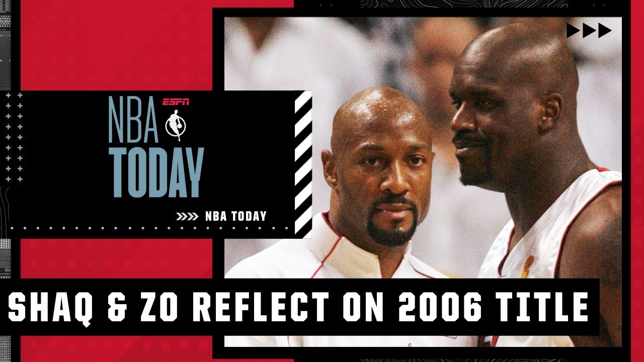 Shaquille O’Neal and Alonzo Mourning reflect on the Heat’s 2006 title | NBA Today