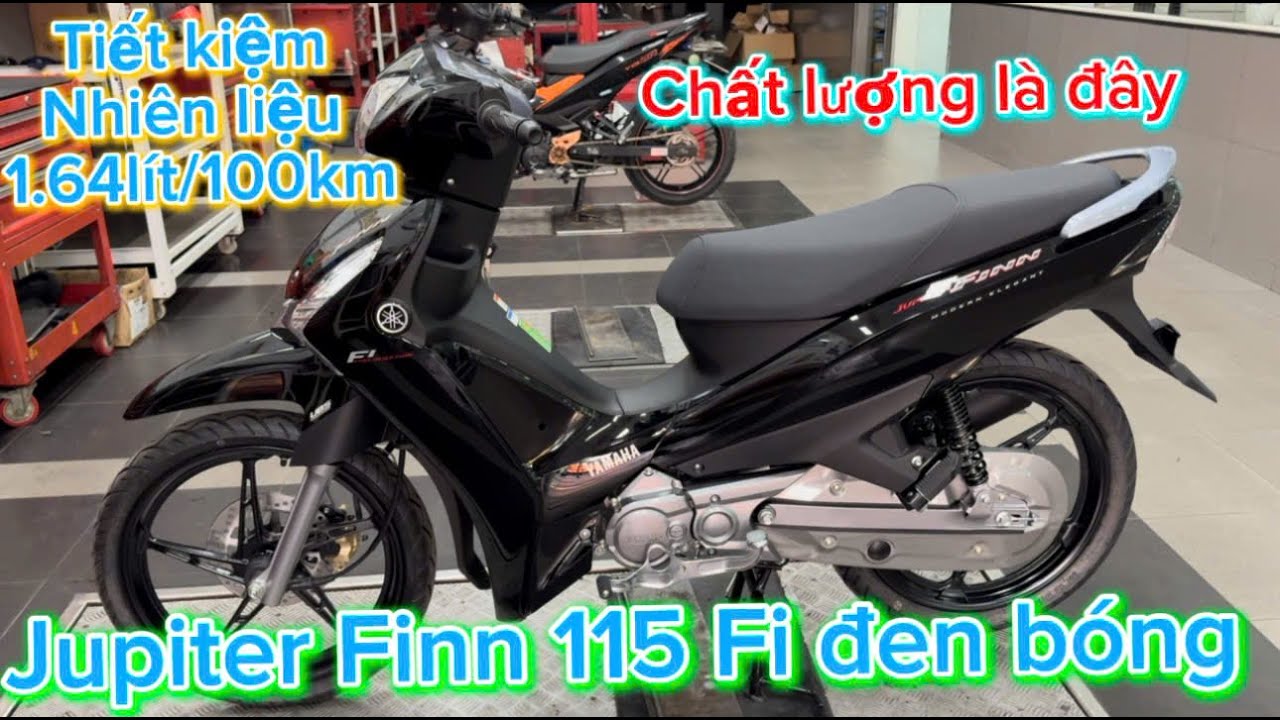 Gi&aacute; Xe Yamaha Jupiter Finn 2026  Đen| B&igrave;nh Exciter