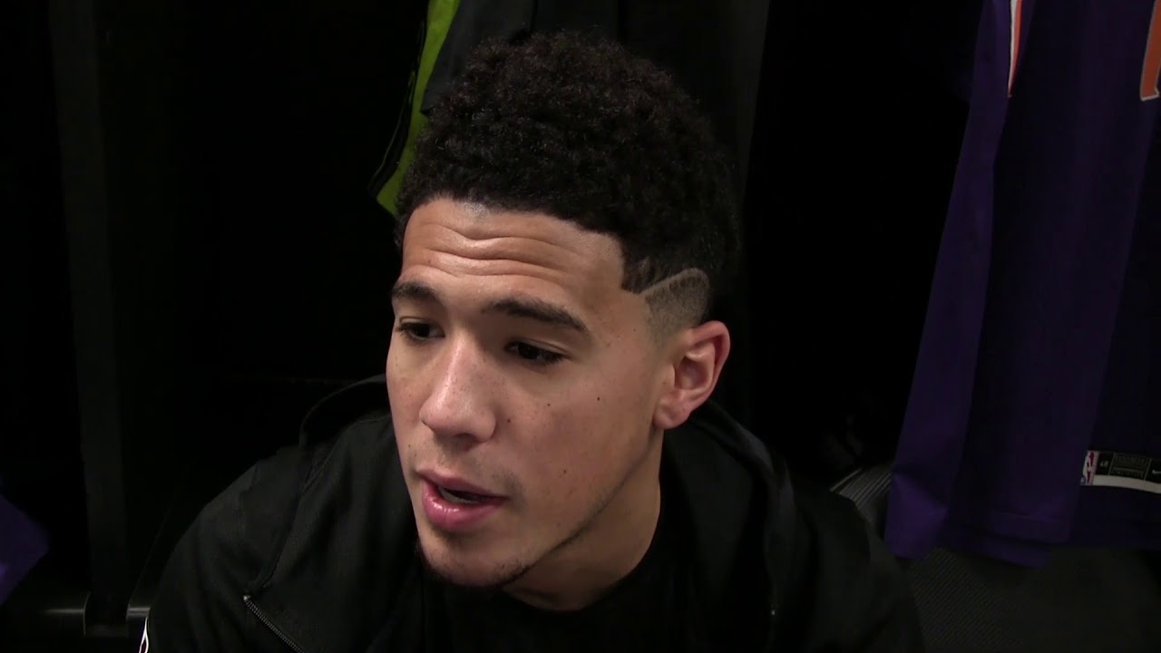PHOENIX SUNS: DEVIN BOOKER (SG, 22, 6-6, 210) INTERVIEW