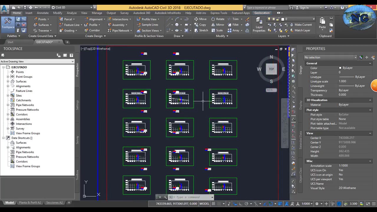 TALUDES VERTICALES | SOLUCIÓN DE CUBICACION-AutoCAD Civil 3D
