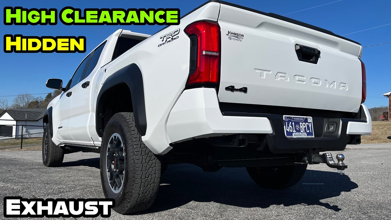 Axle Dump Exhaust - 4th Gen Tacoma! How Does it Sound? SXTH Element