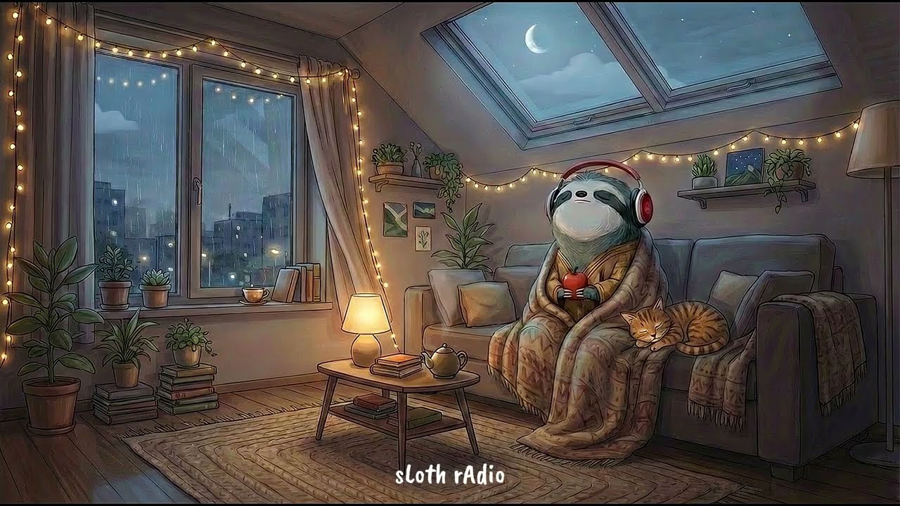 The Quiet Core of Evening… Chill R&B Ambience for Peace & Rest 🌙🔇