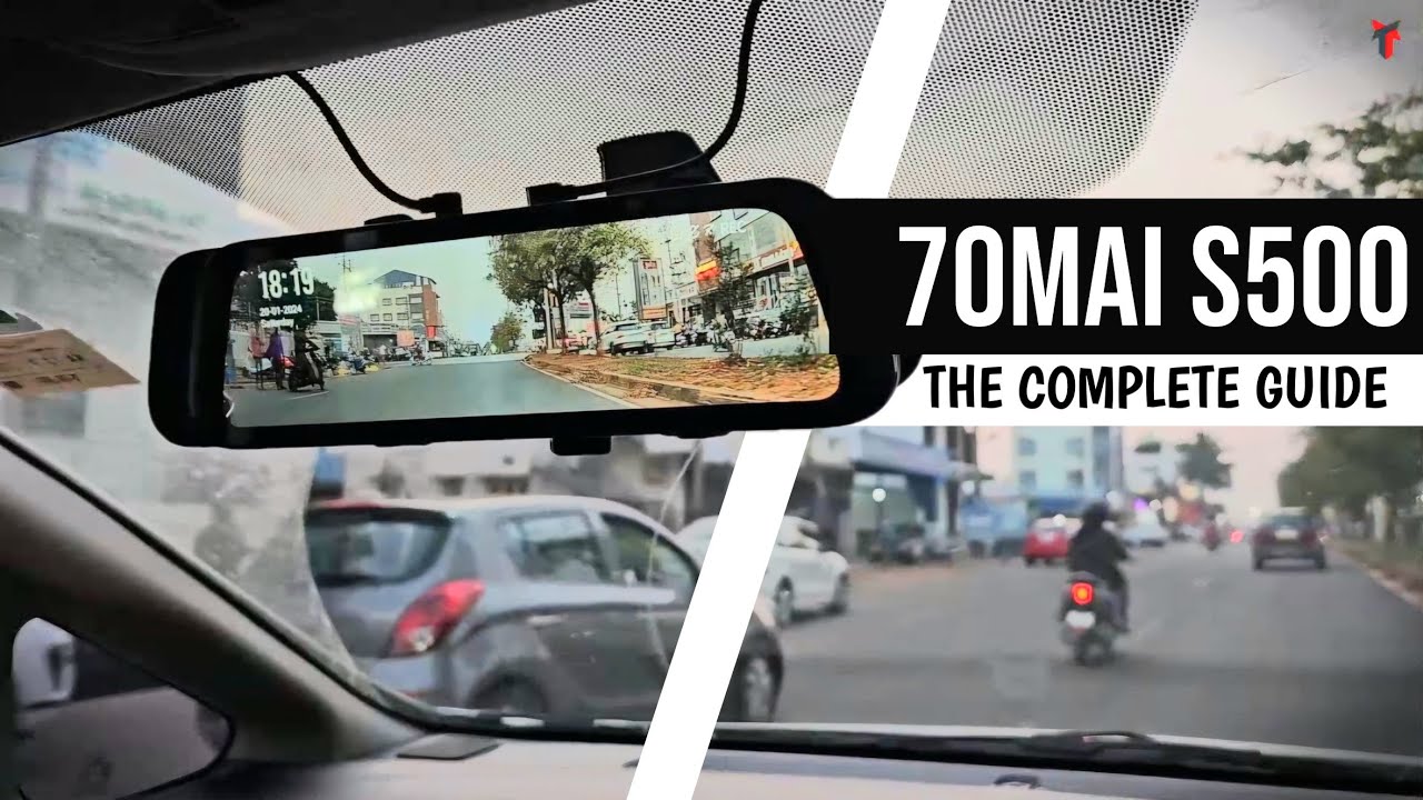70mai S500 Mirror Dashcam REVIEW | Everything You Need To Know Before You Buy! | Gizmobeep