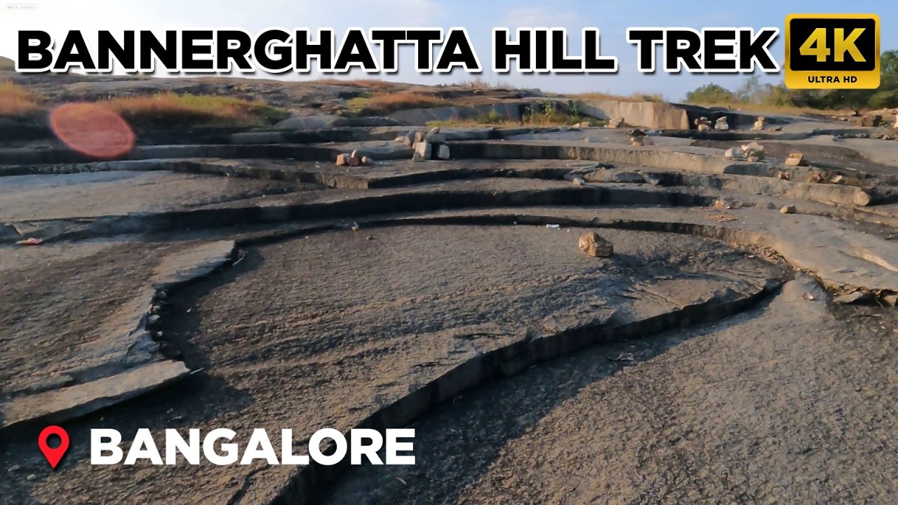 Bannerghatta Hill Trekking | Complete 4K Walking Tour | Nomadic Walk Tours  | Karnataka, India