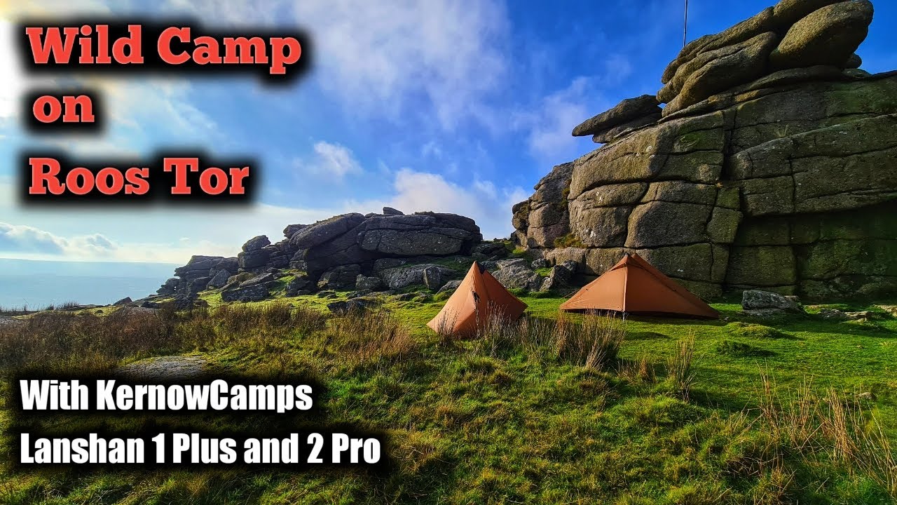 Wild Camp on Roos Tor in the Lanshan 1 with KernowCamps in the Lanshan 2 Pro #lanshan