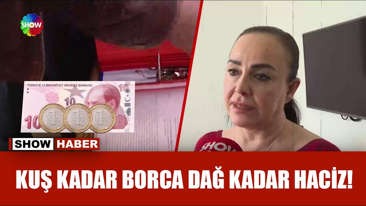 13 lira için 6 araç, 8 eve haciz!