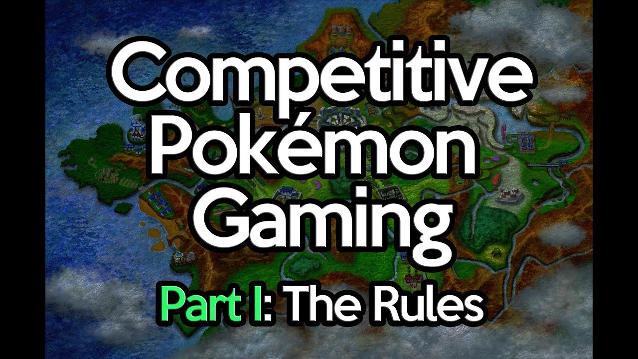 Competitive Pokemon Battling (VGC '14) Part I: The Rules