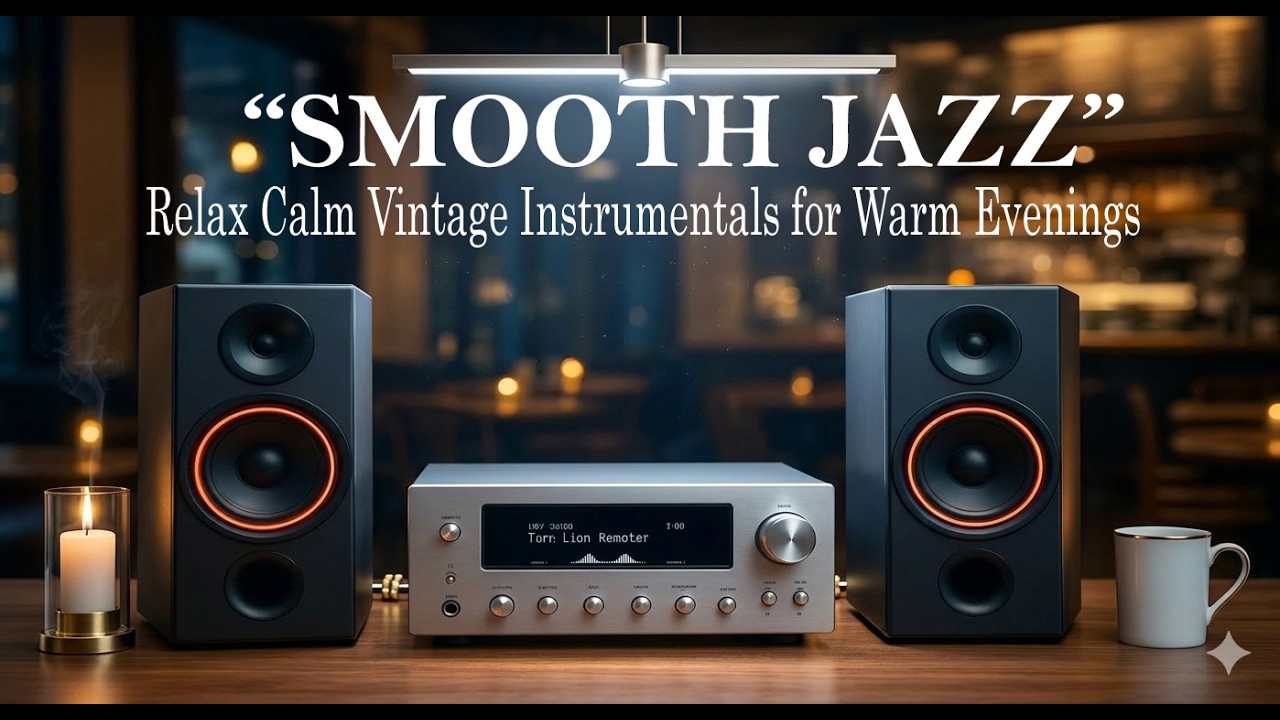 Smooth '90s Jazz | Calm and Relaxing Vintage Instrumentals for a Warm Evening 🎷☕