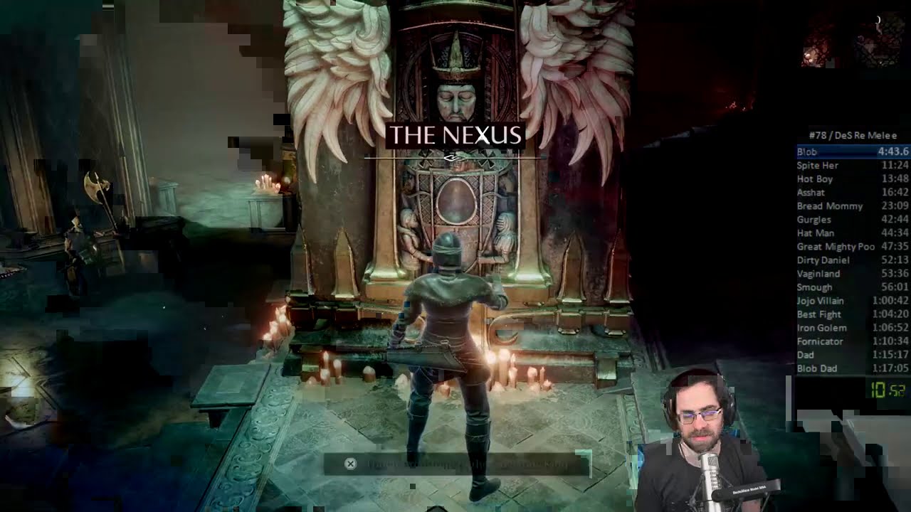 Demon's Souls Speedrun Melee, Glitchless, Any%, No S&Q in 1:05:09