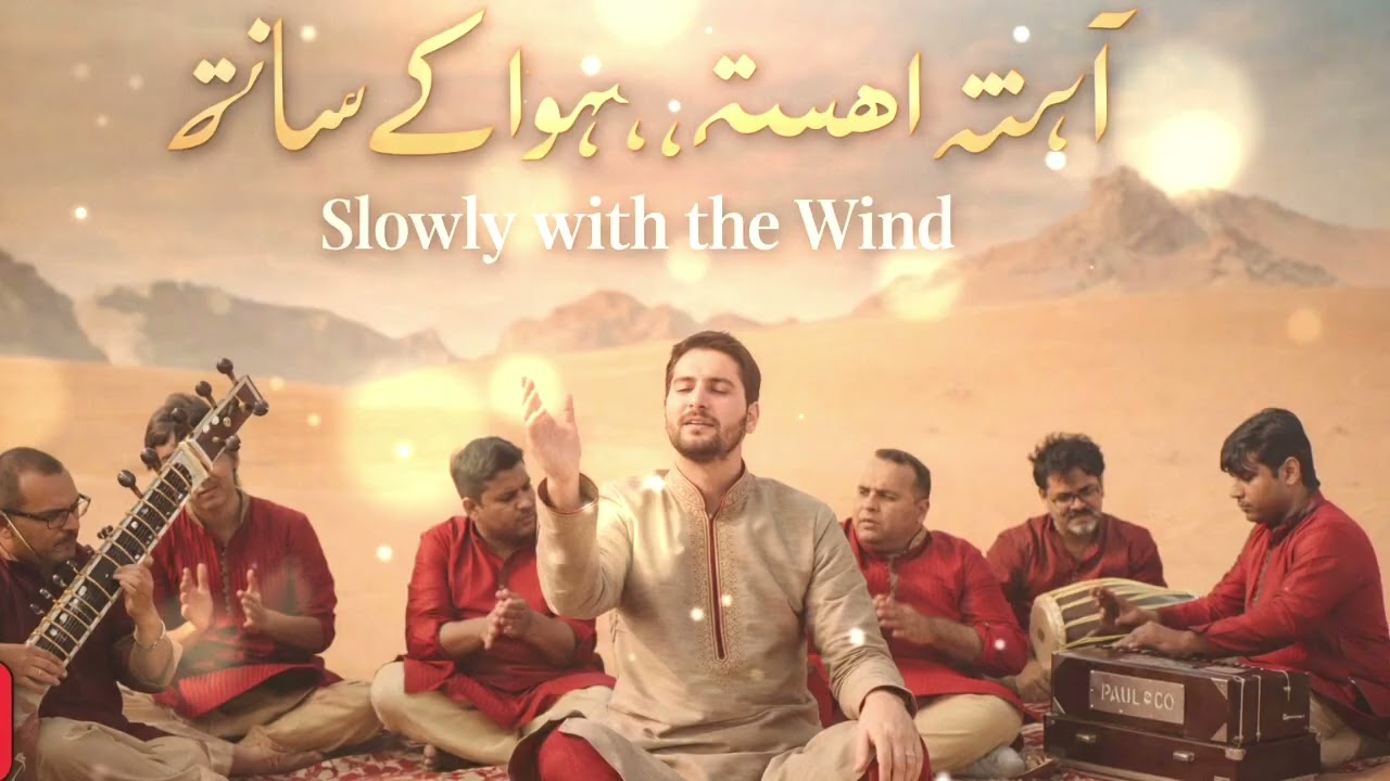 آہستہ آہستہ، ہوا کے ساتھ | Slowly with the Wind | Soulful Sufi Desert Performance 2026