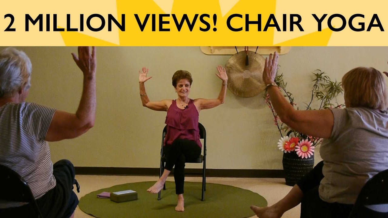 Lively Chair Yoga Class with Tatis Cervantes-Aiken – 2 Million Views!