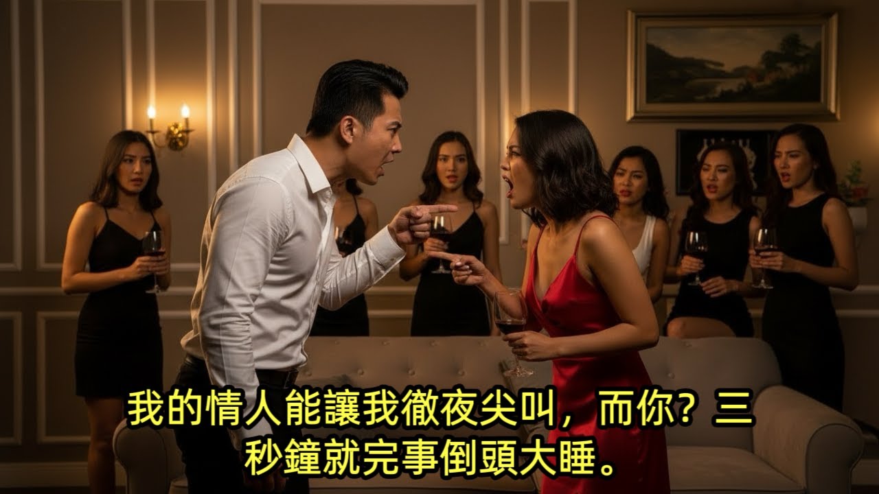 躲在樓梯聽妻子嘲笑自己無能並炫耀情人威猛，丈夫不動聲色將一箱廢電池偽裝成芯片親手送情人入獄