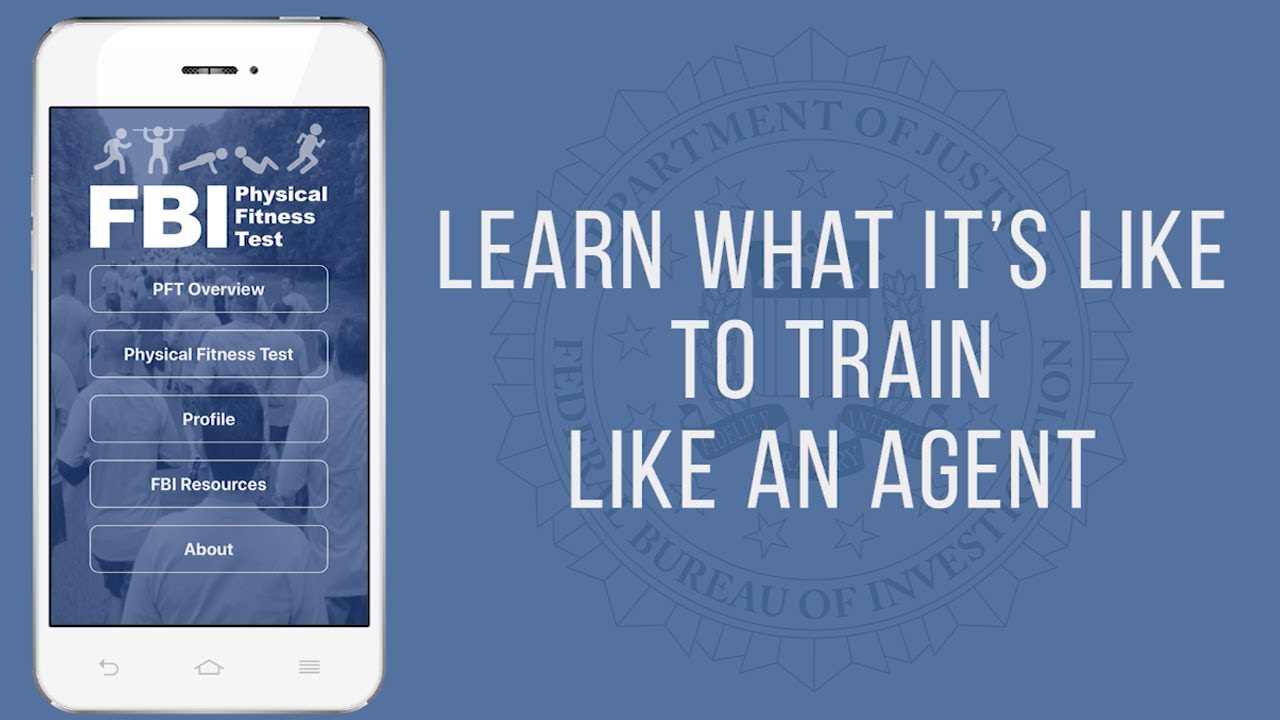 Download the FBI Physical Fitness Test App
