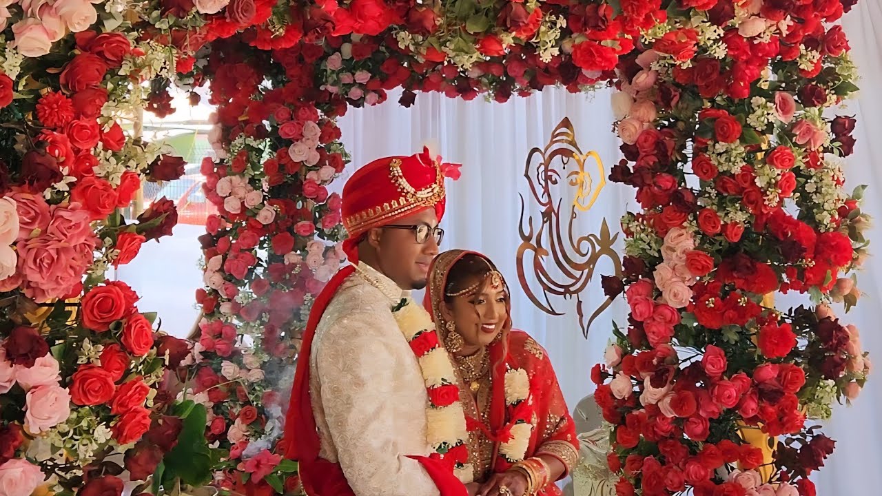 Attending a Traditional  Hindu Wedding at Icacos South 🇹🇹 #hindu 
