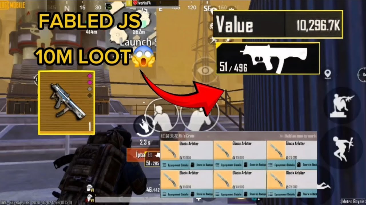 LOOK DESCRIPTION! FABLED JS CHALLANGE! 51 BULLETS😱 10M LOOT🤑 JS9 MADE ME RICH💰