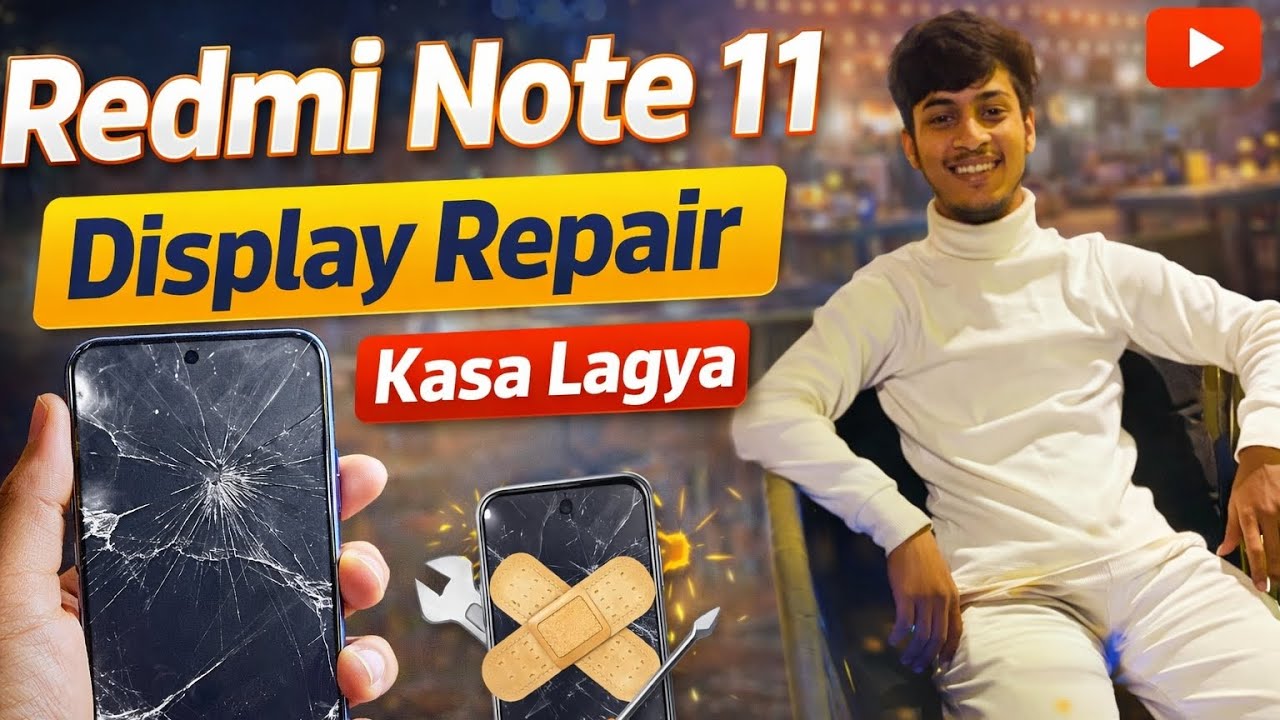 Redmi Note 11 Display Repair | Kasa Lagaya Full Process 🔧Redmi Note 11 Display Change | Step by Step