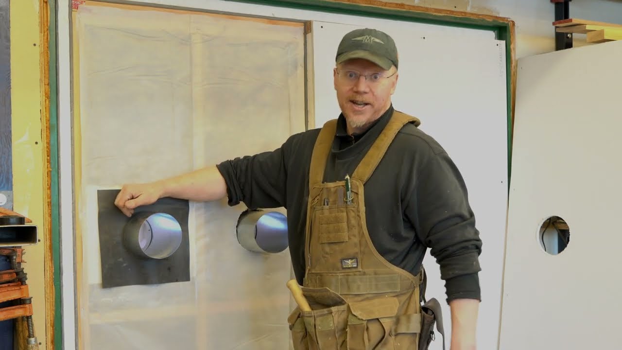 Проникающие наружные стены