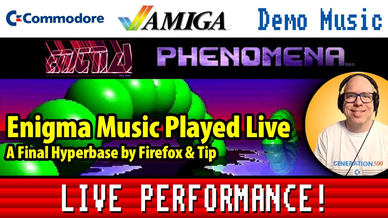 Enigma Amiga Demo Music  played by ear!