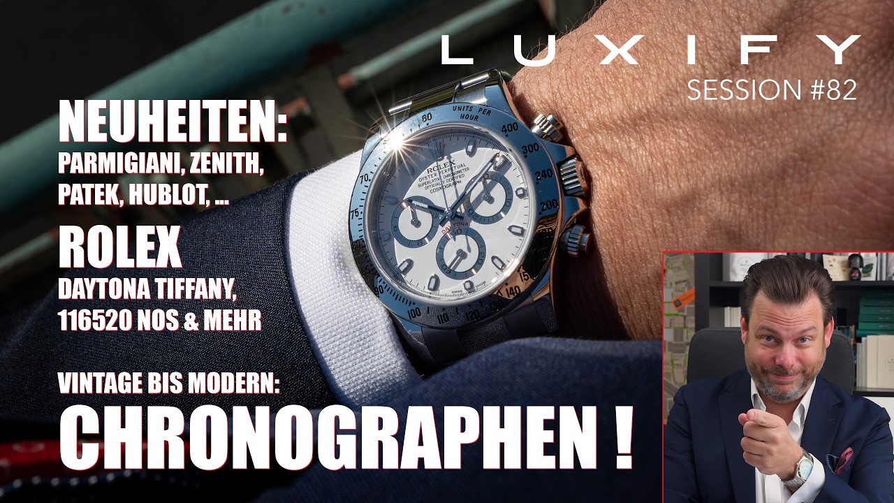 Rolex Daytona & Co.: die schönsten Chronographen - von Vintage bis Modern. Patek, Zenith, Heuer, ...