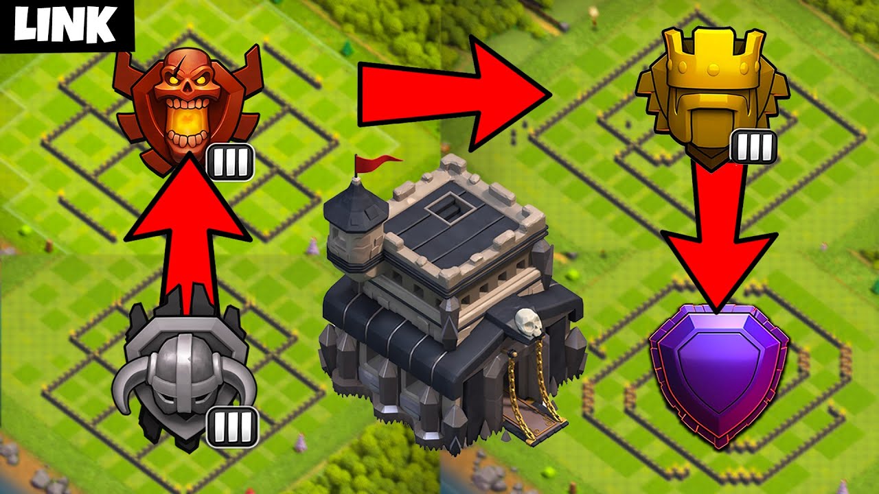 TOP 10 BEST TH 9 TROPHY BASES!!!