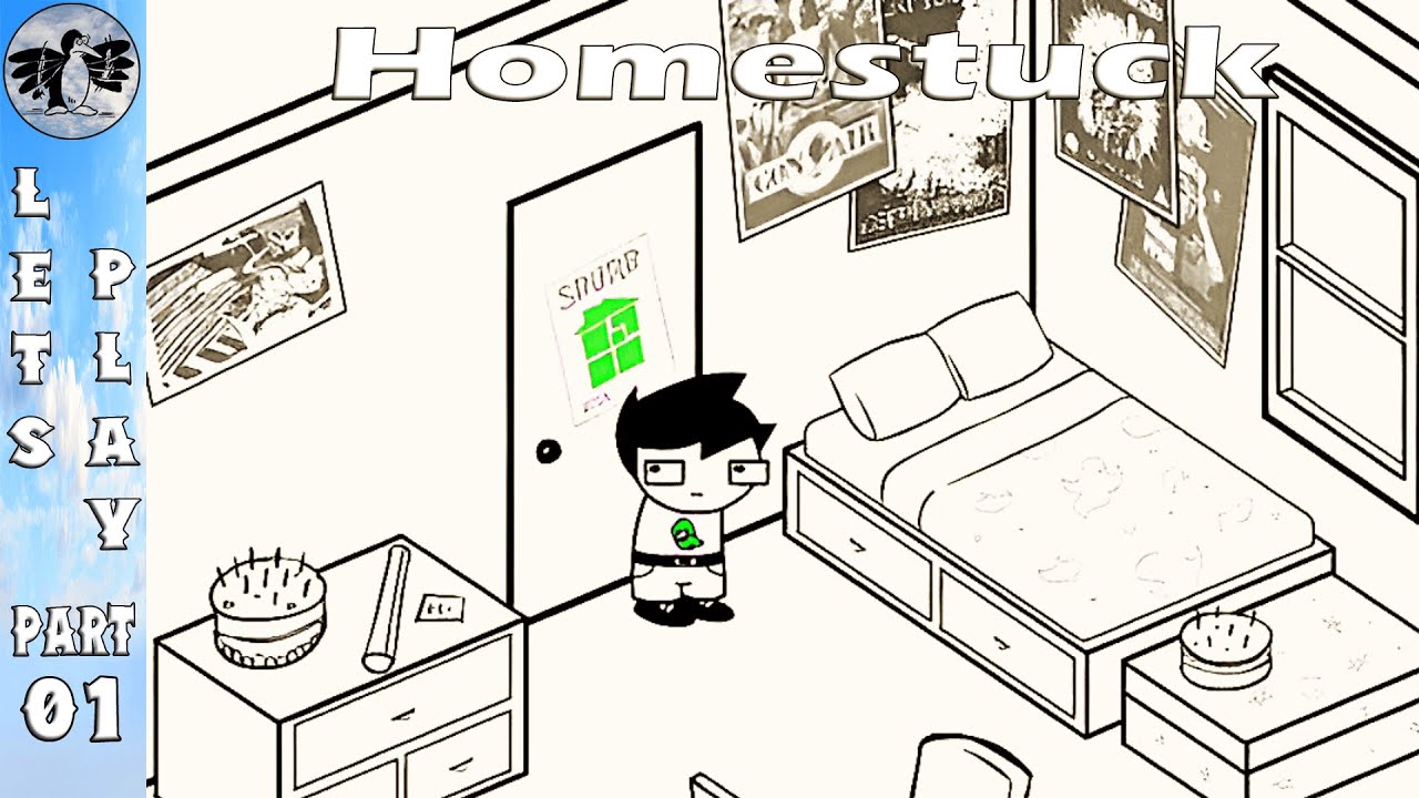 Let's Play Homestuck Part 1 [PC] YouTube Mod (Blind)