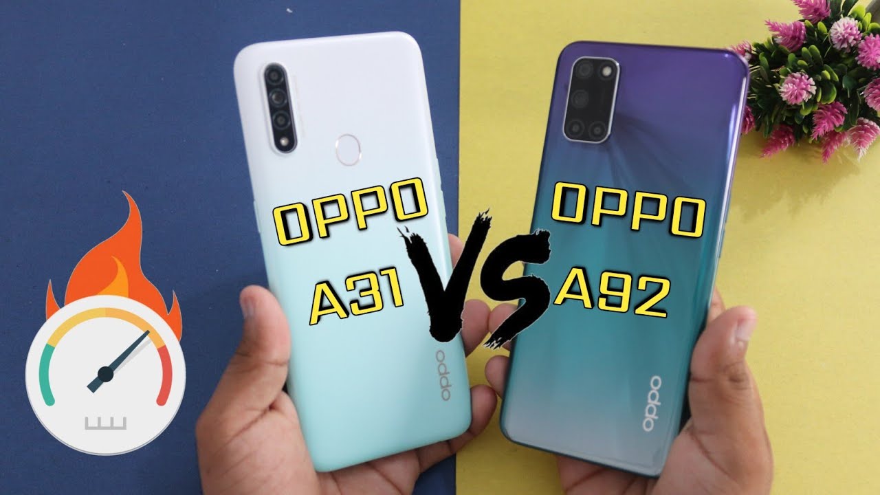 Oppo A92 Vs Oppo A31 | Speed Test & Comparison | Snapdragon Vs Mediatek