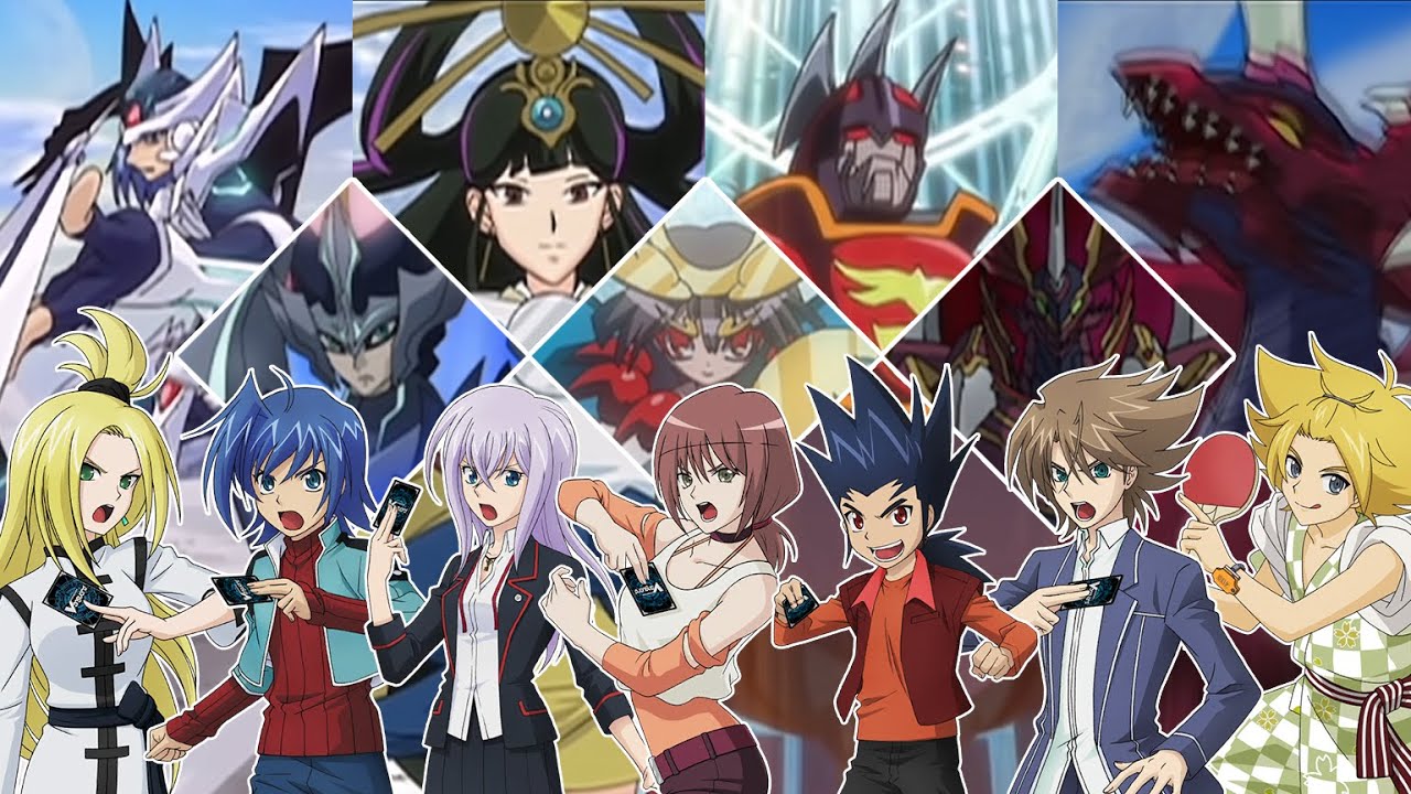 [Misc] Season 1 Team Q4 Boss Cards Ride Chants and Animation but I Changed the BGM | Vanguard Zero